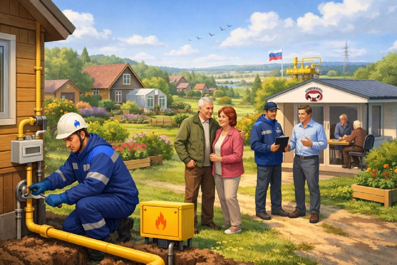 «Единая Россия» расширяет социальную газификацию на СНТ