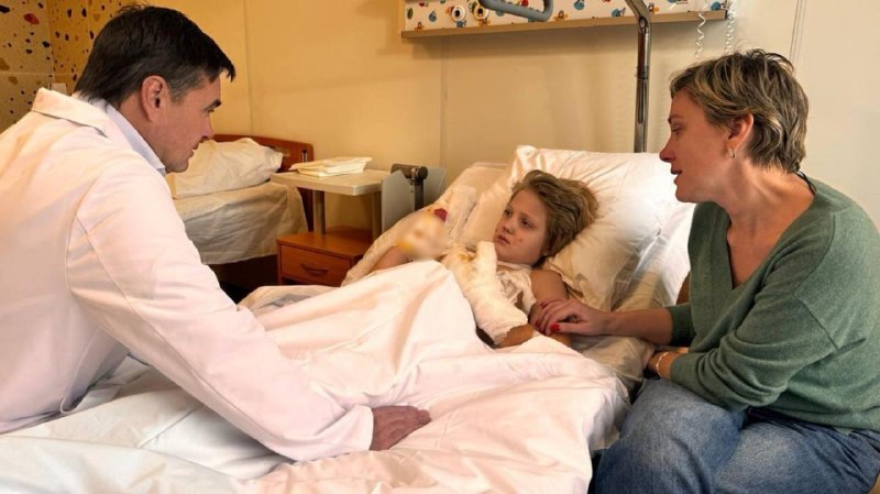 Десятилетнему Глебу из Красногорска изготовили протез после взрыва СВУ