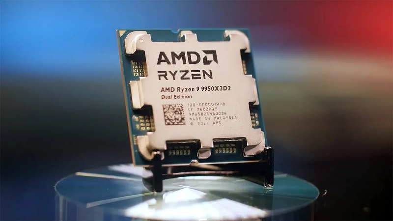 AMD анонсировала новый флагманский процессор Ryzen 9 9950X3D2 Dual Edition