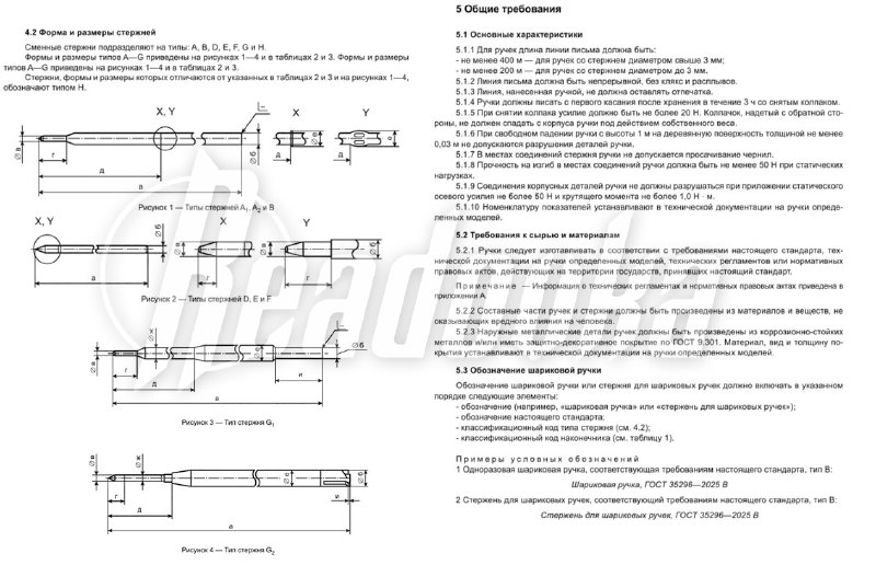 В России введут новый ГОСТ на шариковые ручки