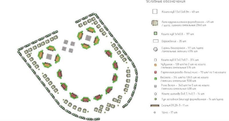 На Исаакиевской площади разобьют сад-трансформер с кадочными растениями