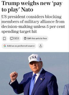 Трамп предлагает реформировать НАТО и вывести войска из Германии