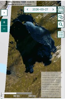 Дым над Ладогой виден из космоса, но лед сохраняется для нерп