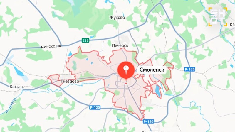 Взрывы и работа ПВО над Смоленском: отражена атака дронов