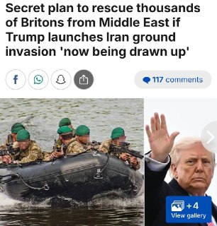 Британия готовит эвакуацию граждан с Ближнего Востока из-за угрозы войны с Ираном