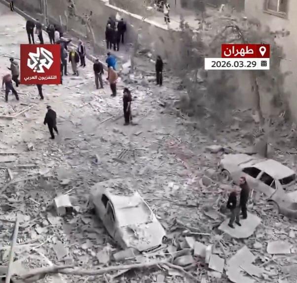 Ракетный удар по офису Al Araby в Тегеране