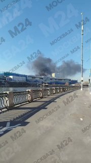 Пожар в ТЦ Ривьера на Автозаводской