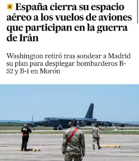 Испания закрыла базы для самолетов США в конфликте с Ираном