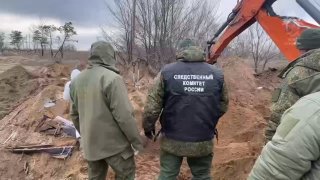 СК России извлекает тела мирных жителей в ЛНР: обнаружено 12 тел