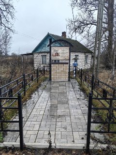 Мемориальный стенд в Псковской области: следы первой поездки Пушкина