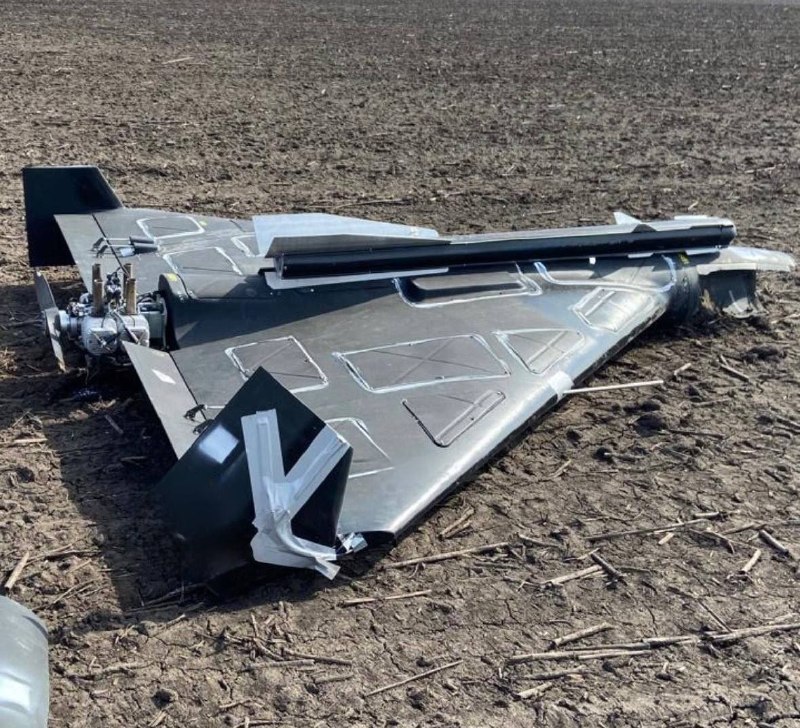 Дрон «Герань-2» с макетом ракеты для обмана украинских пилотов