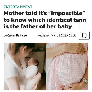 Суд не может определить отца из-за идентичного ДНК близнецов