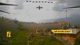 Новые кадры ударов ливанской группировки по Израилю с использованием FPV-дронов