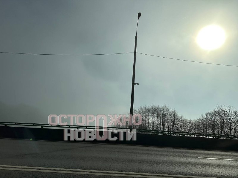 Густой туман в Петербурге спровоцировал серию ДТП на КАДе