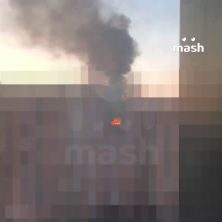 БПЛА повредил жилой дом в Уфе: пожар и возгорания от обломков