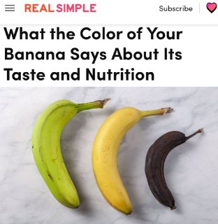 Зелёные бананы полезнее для пищеварения, чем жёлтые и перезрелые