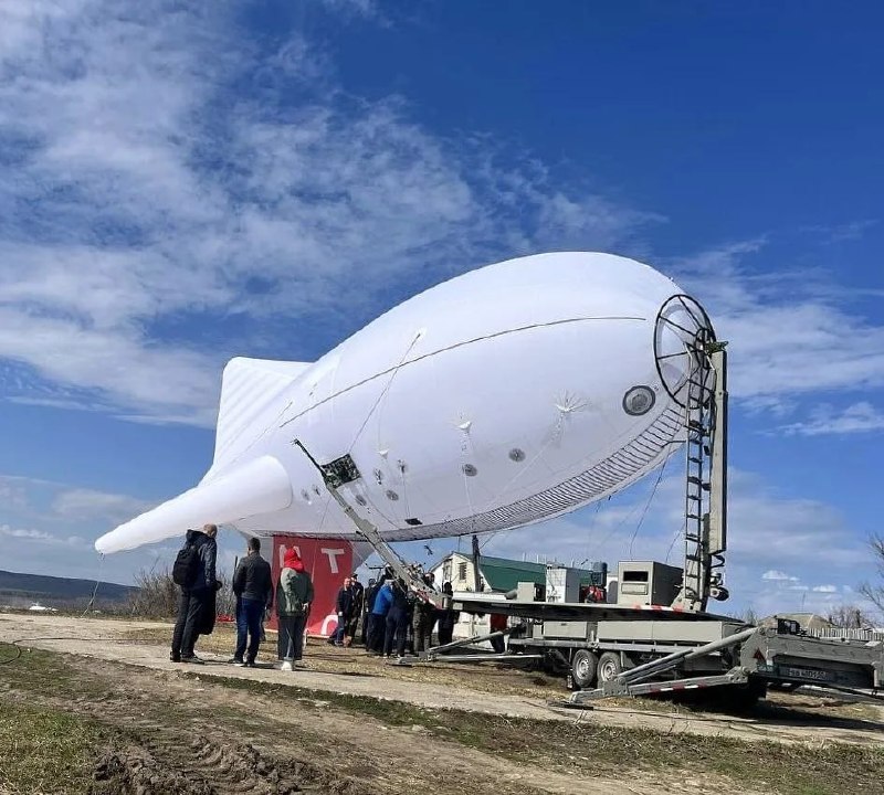 МТС протестировала доставку связи с помощью аэростата