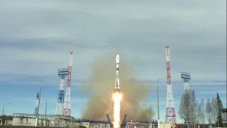Космические войска провели успешный пуск ракеты «Союз – 2.1а»
