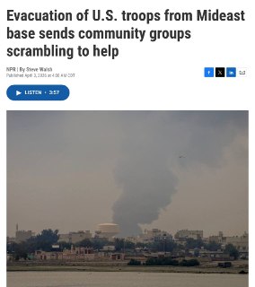 США эвакуировали 1500 военных с базы в Бахрейне после атаки Ирана