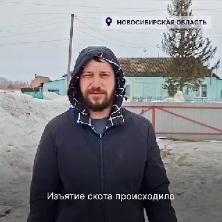 В Новосибирской области разоблачили подставных участников ролика о благодарностях за уничтожение скота