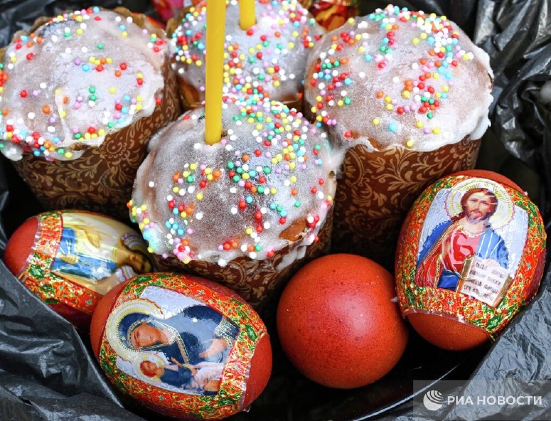 Россияне съедят 80 млн куличей на Пасху