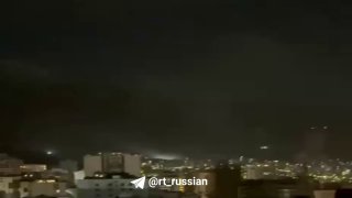 Тегеран под массированной ракетной атакой