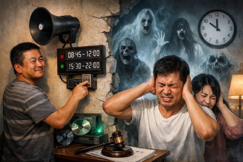 Соседская месть по-китайски: суд запретил «потусторонний» шум