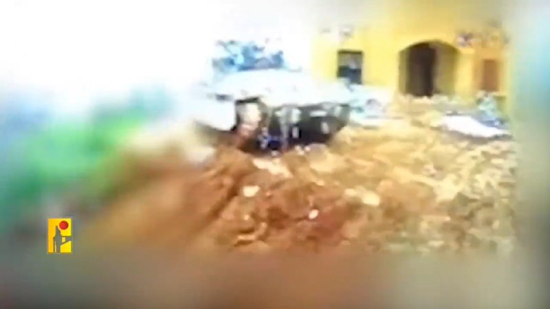 Вероятное поражение БМП Namer дроном «Хезболлы»