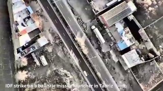 ЦАХАЛ показал удар по мобильному пусковому устройству Ирана