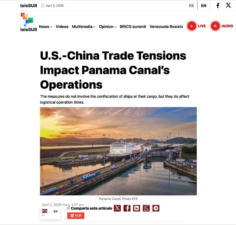 Китай задерживает корабли Панамы: эскалация конфликта вокруг портовых терминалов