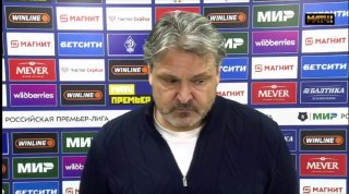 Тренер «Динамо» Мх на эмоциях 12 раз использовал мат за 37 секунд после матча