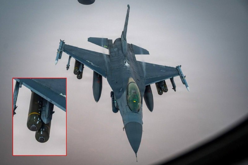 F-16 ВВС США с кассетными бомбами на Ближнем Востоке: применение мин в Иране