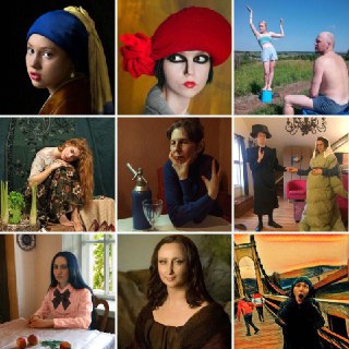 Интерактив: отгадайте картины по современным ремейкам