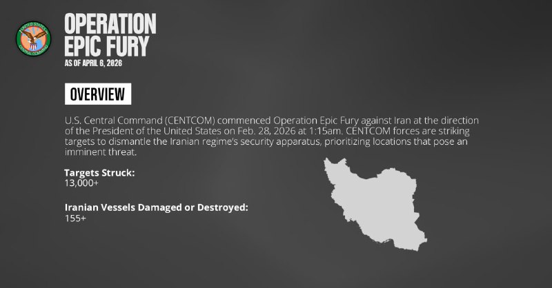 США уничтожили свыше 155 кораблей Ирана