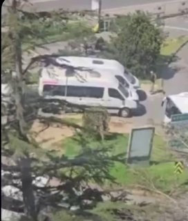 Видео перестрелки турецкого полицейского и нападавшего