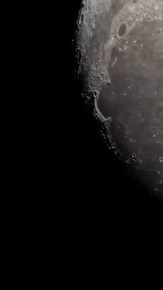 Самое детальное изображение Луны собрано из 1000 кадров