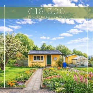 Уютный домик в Швеции продаётся за 1,5 миллиона рублей