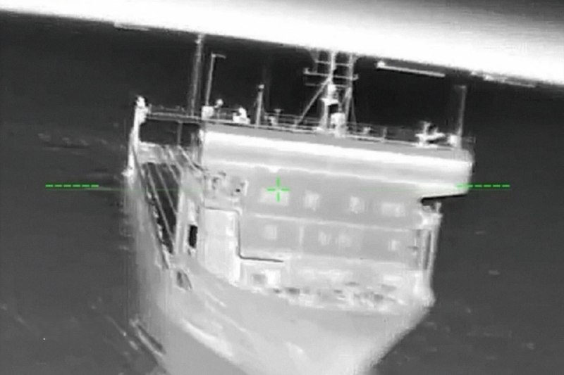 Вторая атака БПЛА на паром «Славянин» в Керченском проливе