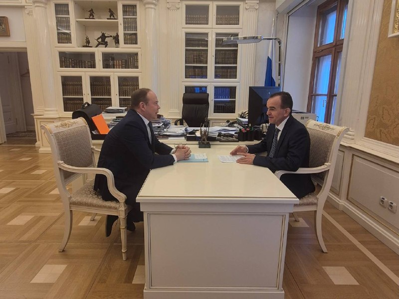 Губернатор Кондратьев посетил Кремль после ареста зама