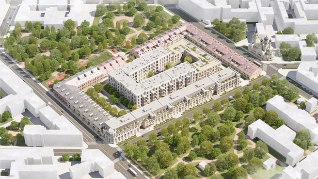 Смольный согласовал застройку Мытного двора с сохранением памятника