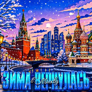 Зима вернулась в Москву: синоптики обещают снег и гололедицу