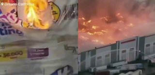 Сотрудник сжег склад туалетной бумаги в США