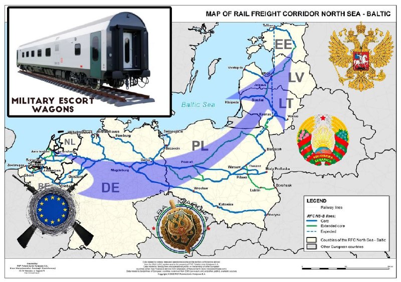 Страны НАТО договорились о совершенствовании военных железнодорожных перевозок на Восток