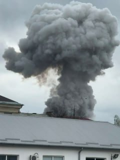 Взорвался склад с фейерверками на территории ХДМ