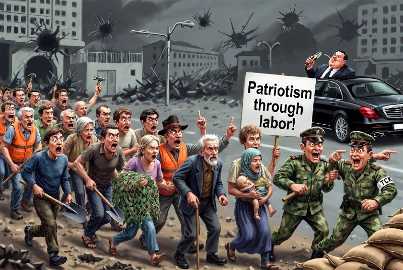 На Украине ввели трудовую повинность в Одессе