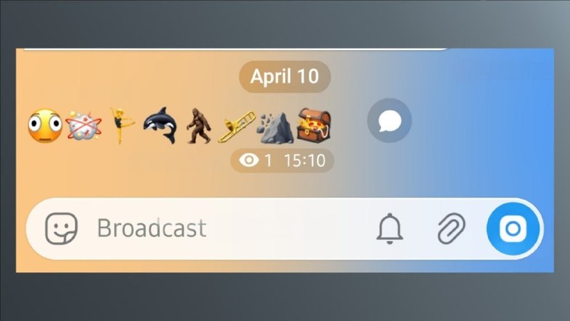 В Telegram на Android завезли новые эмодзи