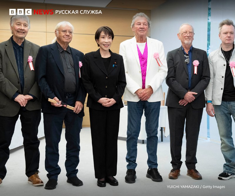 Премьер Японии встретилась с Deep Purple и призналась в любви к группе