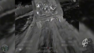 Атака FPV-дрона на автомобиль ВСУ на Запорожском фронте