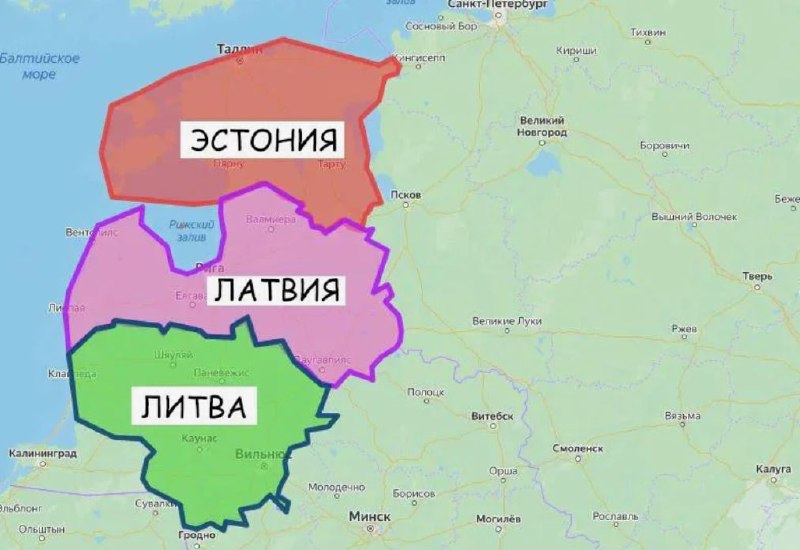 Балтия отвергла обвинения РФ в использовании своего неба для украинских дронов