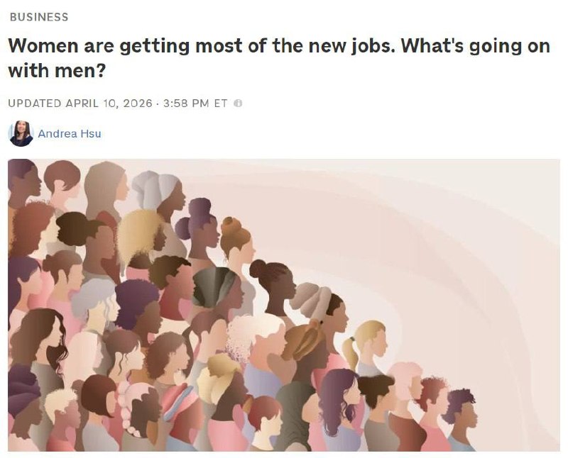 Женщины захватили рынок труда США: мужчинам осталось 21 тысяча новых мест